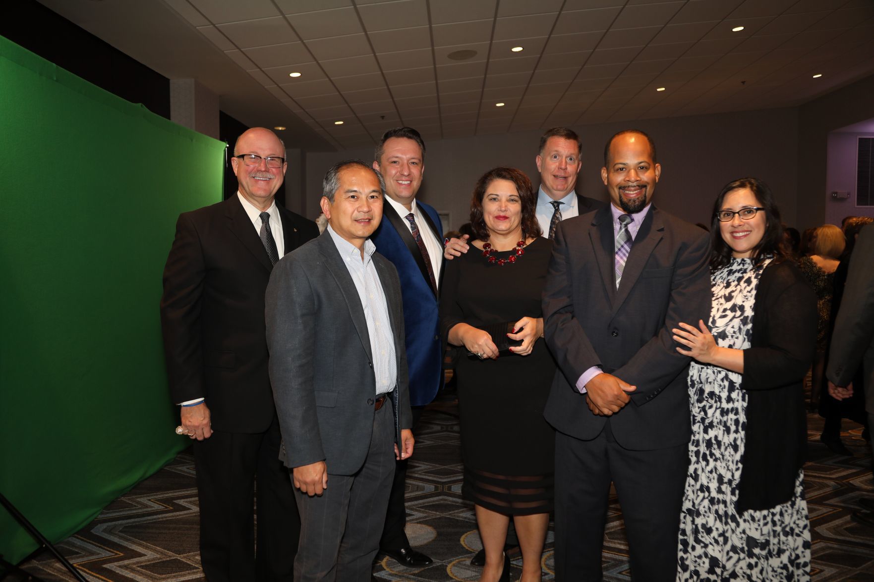 Jeff Fotherjill, Jose Ruiz, Dimitar Mushkov, Suzanne Whitehead, Tony Lyons, Carlos and Eliza Rivas